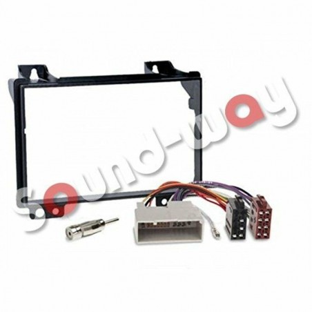 Mascherina Autoradio Per Fiat Punto (188) - Adattatore 1DIN 182x53mm - Foto 6