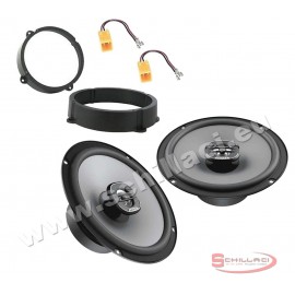 Kit casse altoparlanti anteriori HERTZ per Lancia Ypsilon 2003- 2006 con adattat