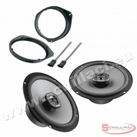 Kit casse altoparlanti anteriori HERTZ per Alfa Romeo Giulietta con adattatori