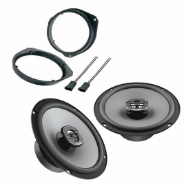 Kit casse altoparlanti anteriori HERTZ per Fiat Ducato 2006-2014 con adattatori