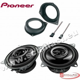 Kit casse altoparlanti posteriori PIONEER FIAT Bravo 2007 - 2014 con adattatori