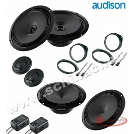 Kit 6 Casse altoparlanti AUDISON per FIAT / ALFA ROMEO con adattatori