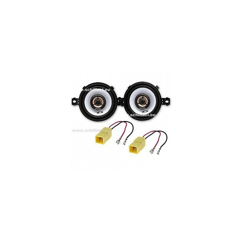 Coppia Altoparlanti Alpine SXE 0825 S Da 8.6 Cm (3.5 Pollici) Per Auto: Passive, 150W, Sostituzione Originale
