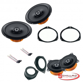 KIT 4 CASSE ALTOPARLANTI GRANDE PUNTO ANT+POST HERTZ DCX 165.3 + DCX 100.3