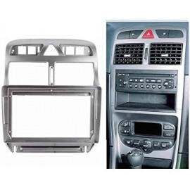 Kit Montaggio Mascherina Adattatore autoradio 9" Pollici per Peugeot 307