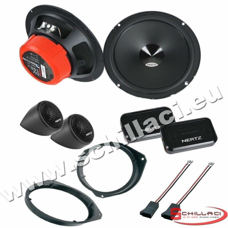 KIT ALTOPARLANTI CASSE ALFA GIULIETTA ANTERIORI HERTZ DSK 165.3 160W