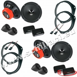 KIT 8 ALTOPARLANTI CASSE ALFA GIULIETTA ANTERIORI - POSTERIORI HERTZ DSK 165.3