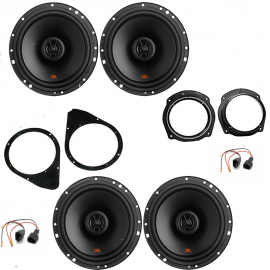 Kit 4 casse JBL per FIAT STILO 3 porte Altoparlanti con adattatori e supporti