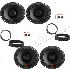 Kit 4 casse per Alfa Romeo 159 JBL con adattatori e supporti