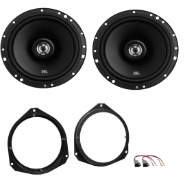 Kit 2 casse anteriori Jbl FIAT Grande Punto/Opel con adattatori di montaggio