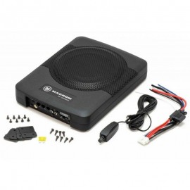 Macrom M-SW800 Subwoofer compatto per auto sub amplificato con telecomando