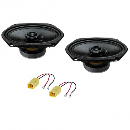 Altoparlanti Auto Fiat Panda 2002-2012 Posteriori 16.5cm Con Cavi - Sound-way - Foto 11