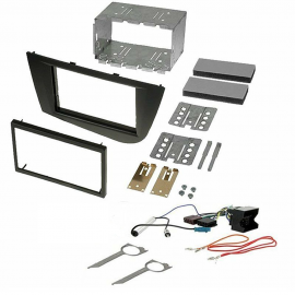 Kit mascherina autoradio stereo 2 DIN Seat Leon 2005 2 DIN + cavo ISO + fakra