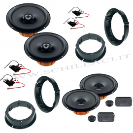 KIT 6 CASSE ALTOPARLANTI VW GOLF VI dal 2008 ANT+POST HERTZ DSK 165.3 + DCX 165