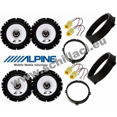 SUPPORTI ALTOPARLANTE 100 Mm FIAT PANDA AL MARSUPIO NERO - Foto 11