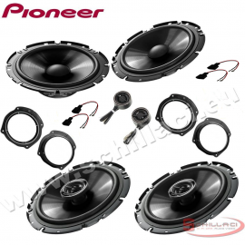 Kit 6 casse altoparlanti anteriori e posteriori PIONEER Fiat Croma 2005-2014 con