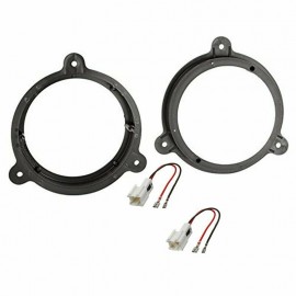 Kit supporti con connettori per altoparlanti casse 16,5 cm per RENAULT /DACIA...