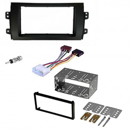 Kit plancia mascherina autoradio stereo 2 DIN FIAT sedici 16 Suzuki SX4