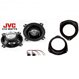 Kit casse altoparlanti posteriori JVC Fiat Grande Punto 2006-2014 con adatta