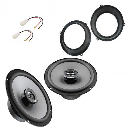 Kit 6 Altoparlanti Alpine Con Adattatori Per Fiat Panda 2003-2012 - Upgrade Impianto Audio Originale - Foto 3