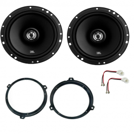 Kit 2 casse altoparlanti posteriori JBL per Fiat Panda 2003-2013 con adattatori