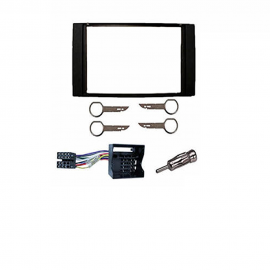 Kit installazione autoradio mascherina adattatore e connettore per FORD kuga / t