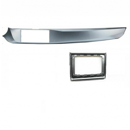 MASCHERINA MONTAGGIO AUTORADIO 1DIN ALFA ROMEO 147/GT ARGENTO - Mascherine E Kit Di Montaggio Autoradio - Service S.r.l - Foto 9