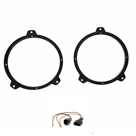 Kit distanziali supporti montaggio altoparlanti casse su BMW serie 3 E46 de...