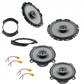 Kit 4 casse anteriori e posteriori HERTZ Fiat Multipla 1998 HERTZ X 170 - X 130