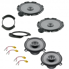 Kit 6 casse anteriori e posteriori HERTZ K 170-X 130 Fiat Multipla 1998