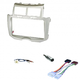 KIT MASCHERINA AUTORADIO 2 DIN TOYOTA YARIS dal 2009