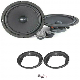 Kit 2 Altoparlan anterioriFOCAL ISU 200 20cm per VW con supporti e adattator