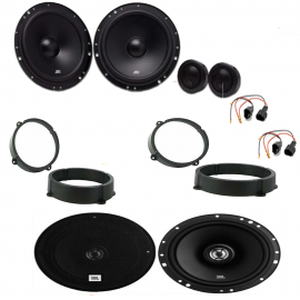 Kit 6 casse per Alfa Romeo 147/159 JBL con adattatori e supporti