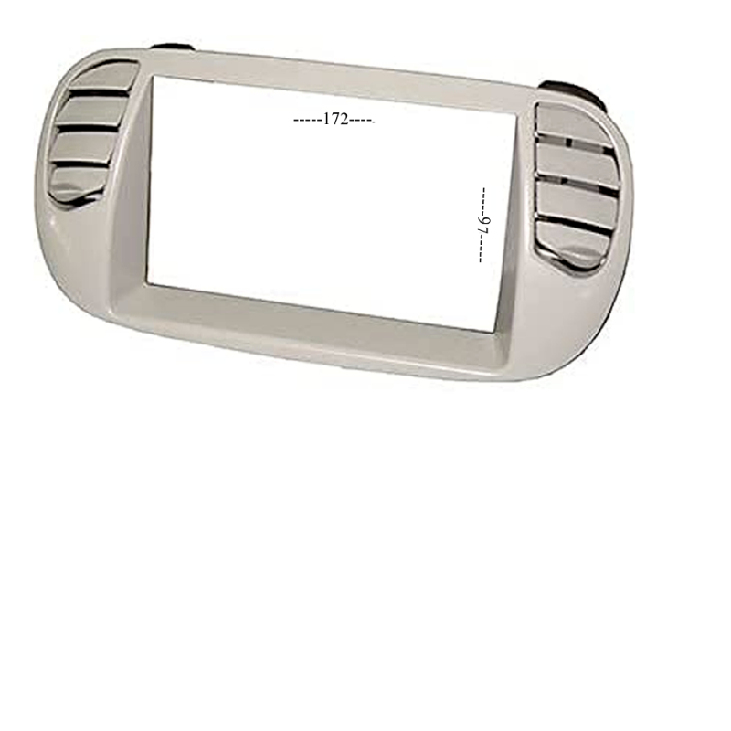 Adattatore Mascherina Autoradio 2 DIN Autoleads DFP-11-07 – Per Toyota RAV4 – Colore Argento - 3