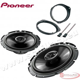 Kit casse altoparlanti anteriori PIONEER FIAT Grande Punto EVO con adattatori