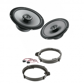 Kit 2 casse altoparlanti anteriori / posteriori HERTZ X165 per Mercedes