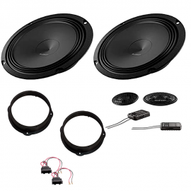 Kit 2 casse Audison Ap 8 woofer da 20 cm tweeter AP 1 AUDISON per AUDI anteriori