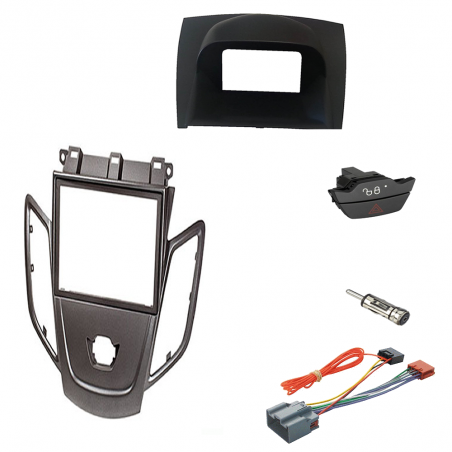 Autoleads fp-07-00 adaptateur de façade d'autoradio single din pour ford escort et fiesta noir - Accessoire sports motorisés - Achat & prix
