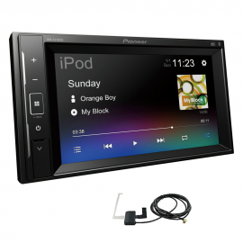 Pioneer DMH-A240DAB autoradio 2 din WebLink, Bluetooth