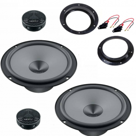 Kit casse altoparlanti anteriori HERTZ per Volkswagen New Beetle 97-10 con adatt