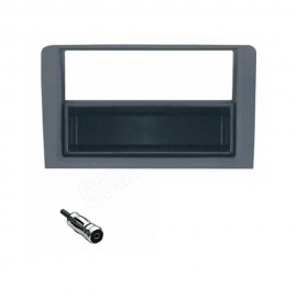 Kit montaggio autoradio 1 DIN per FIAT IDEA  colore antracite