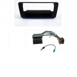 Kit Montaggio 2 DIN Per Autoradio – Adattatore Per Ford Fiesta E Fusion 2002-2005, Con Cavi ISO