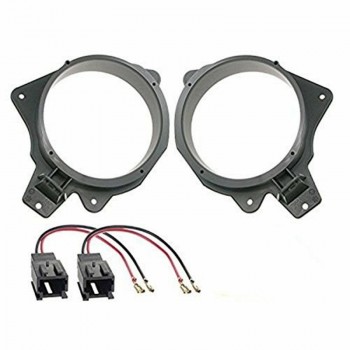 Adattatori Per Altoparlanti 16,5 Cm Compatibili Con Peugeot 207 Posteriori – KC36.1, Montaggio E Connettori Inclusi