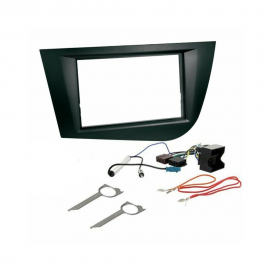 Kit montaggio mascherina adattatore connettore autoradio 2 DIN Seat Altea / Alte