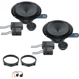 Kit Altoparlanti Audison AK 6.5 C2 2OHM + supporti Alfa Romeo - Fiat - Lancia
