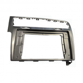 Mascherina autoradio 10.1" per VW Volkswagen Golf 7 2012-2019 grigio