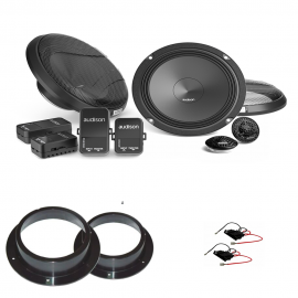 Kit Altoparlanti anterior Audison APK 165 Ohm2 + supporti per Volkswagen Golf V