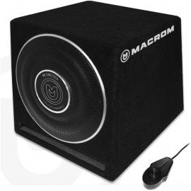 Subwoofer M-SW200A amplificato 20CM in cassa reflex 200W RMS