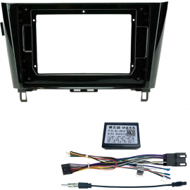 Kit Mascherina Adattatore autoradio 10.1 per Nissan Qashqai dal 2014 con comandi