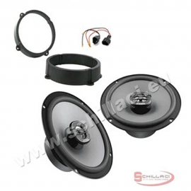 Kit casse altoparlanti anteriori HERTZ per Alfa Romeo 159 2006-2011 con adattato